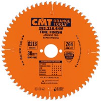 CMT Industrial Fine Cut Saw Blade 210mm dia x 2.8 kerf x 30 bore Z64 15ATB